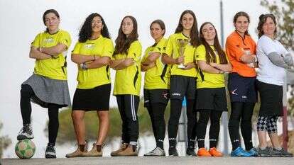 נבחרת הקטרגל של אולפנת אוריה. | יוסי אלוני