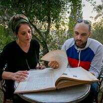 אורלי גולדקלנג ויאיר אגמון. | אוליבייה פיטוסי, - פלאש 90