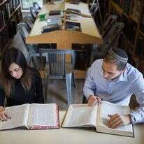 הרב אברהם סתיו ותמר פרלשטיין. | הדס פרוש - פלאש 90