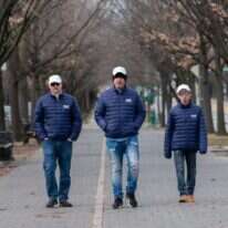 מתנדבי "מלאכים כחול לבן" השבוע בניו ג'רזי. | ניר אריאלי
