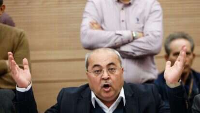 ח"כ אחמד טיבי. אוליבייה פיטוסי, פלאש 90