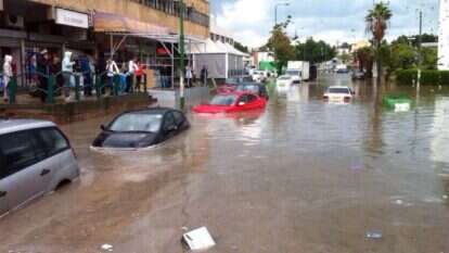 הצפות באשקלון. | דוברות כב"ה מחוז דרום