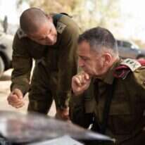 כפוף לערכי התקינות הפוליטית. הרמטכ"ל רב־אלוף אביב כוכבי | דובר צה"ל