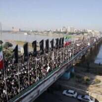 המונים במסע ההלוויה של קאסם סולימאני באיראן, השבוע | EPA