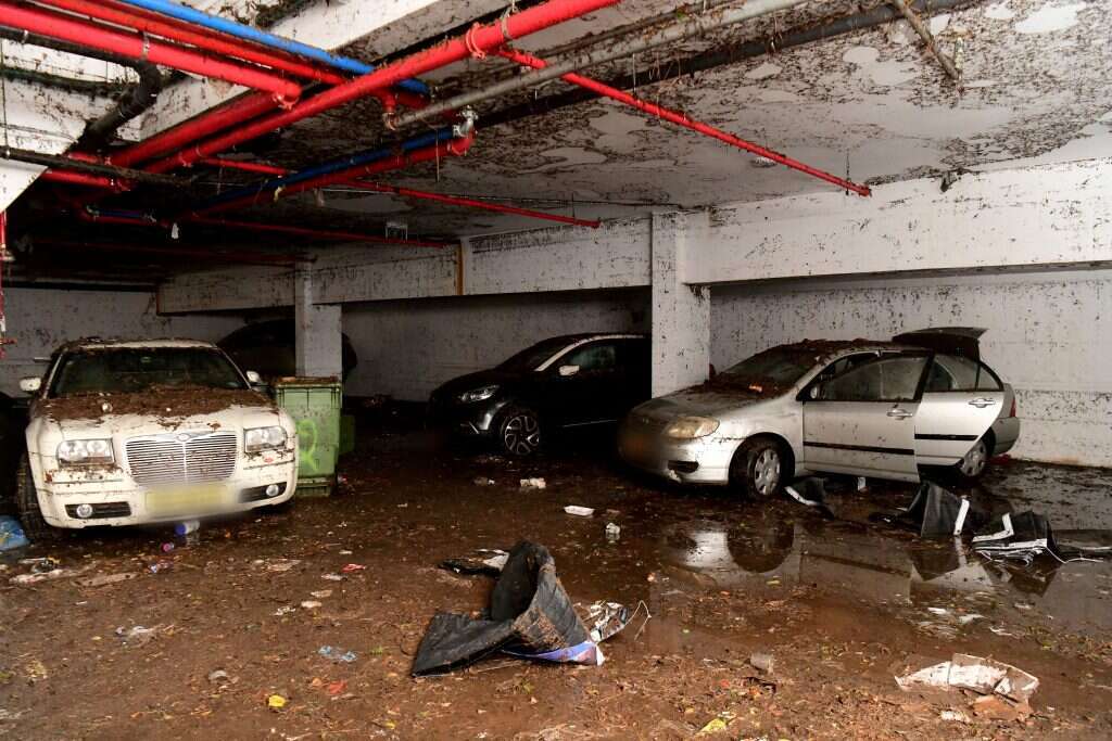 זירת אירוע הטביעה במעלית בתל אביב. | יוסי זליגר