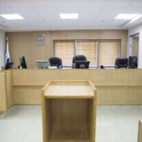 אולם בית הדין הרבני בירושלים. | פלאש 90