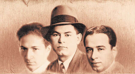 חלמו להיות התשובה המזרח־תיכונית לוולט דיסני. האחים הרשל, סלומון ודוד פרנקל. | ארכיון משפחת פרנקל חלמו להיות התשובה המזרח־תיכונית לוולט דיסני. האחים הרשל, סלומון ודוד פרנקל. | ארכיון משפחת פרנקל