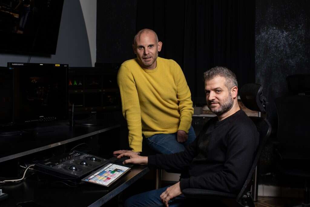 אסף גרינבוים והבמאי יניב סגלוביץ'. | אבישג שאר-ישוב אסף גרינבוים והבמאי יניב סגלוביץ'. | אבישג שאר-ישוב