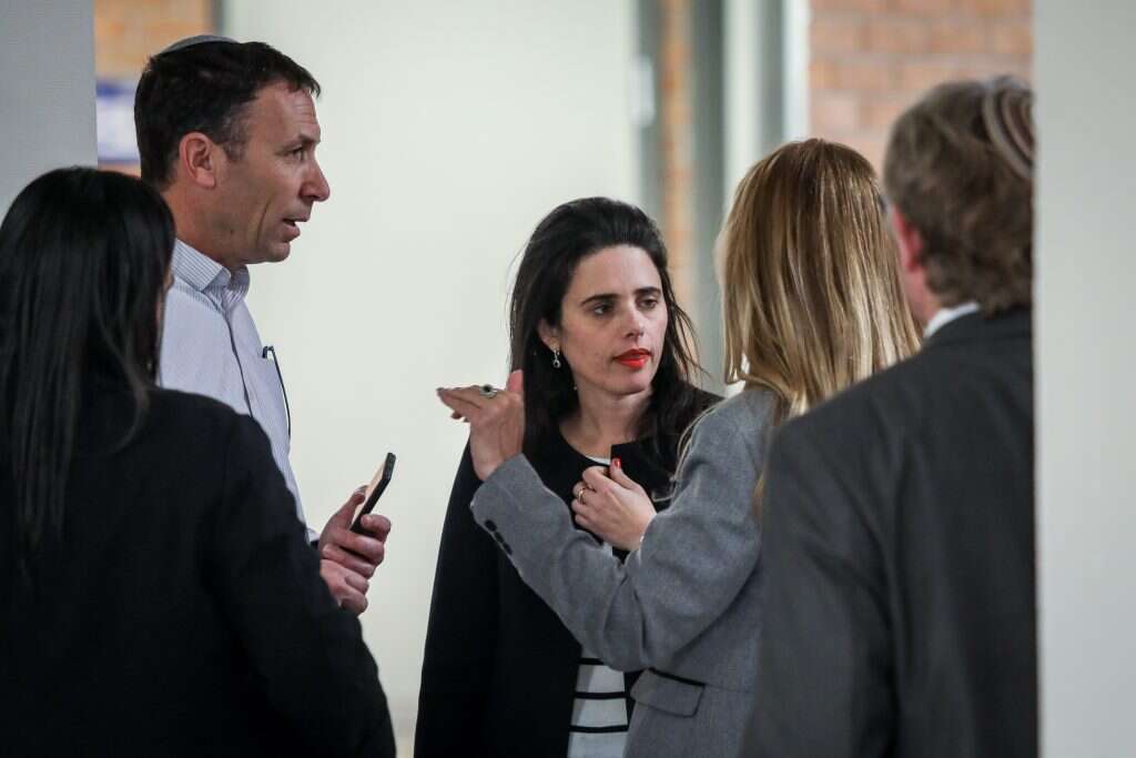 איילת שקד ומתן כהנא. | אורן בן חקון