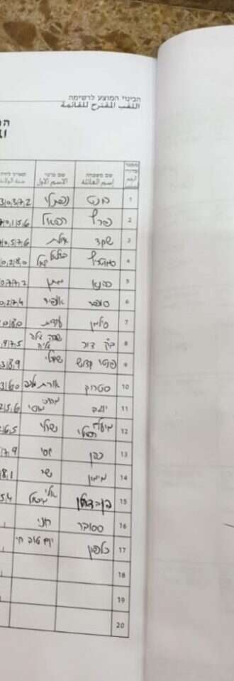 הרשימה המאוחדת. | שירית אביטן כהן