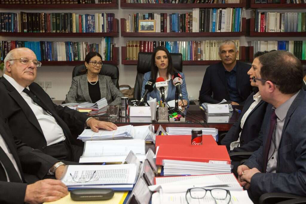 חברי הוועדה למינוי שופטים, 2018. | אורן בן־חקון