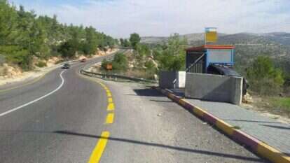 טרמפיאדה בבנימין. | אהוד אמיתון, סוכנות תצפית