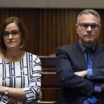 ח"כ מטאנס שחאד והיבא יזבק. | נעם רבקין פנטון פלאש90