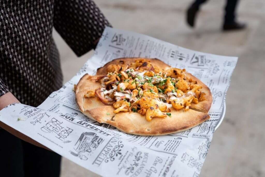 שווארמת כרובית, קפה אביחיל. | איתי מוניקדם