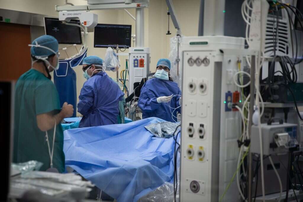 ירידה דרמטית בשיעורי התמותה מתחלואת לב. המחלקה הקרדיולוגית בעין־כרם. | הדס פרוש, פלאש 90