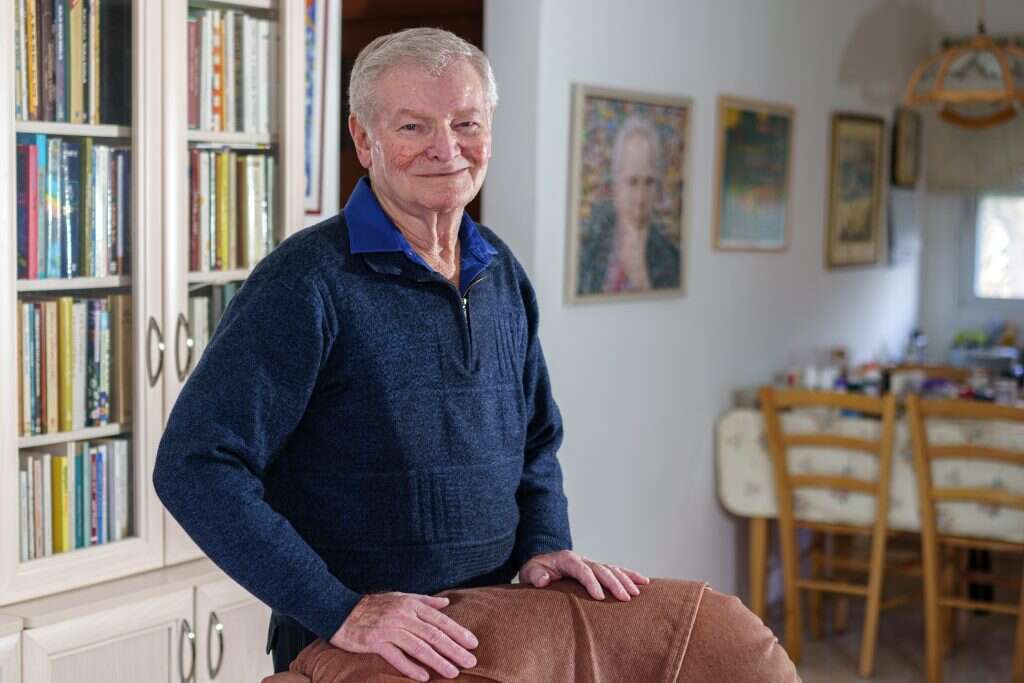 "אמרתי לעצמי שאני חייב לפגוש את האדם מאחורי הספר". פרופ' דוד גוטמן. | אנצ'ו ג'וש, ג'יני