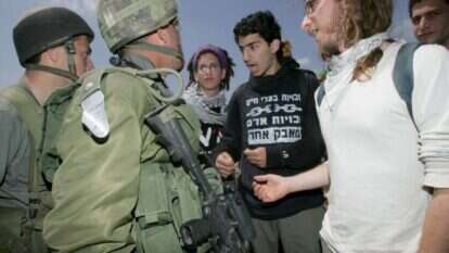 הפגנת פלסטינים ופעילי שמאל רדיקלי בבילעין. אילוסטרציה. | מירי צחי