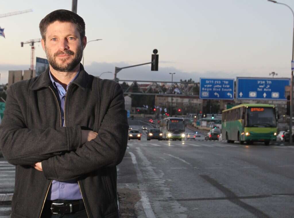 השר סמוטריץ'. | מרים צחי