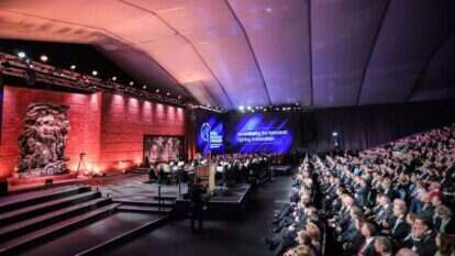 נאום הנשיא ריבלין בכנס פורום השואה הבינלאומי ביד ושם. | יונתן זינדל פלאש 90