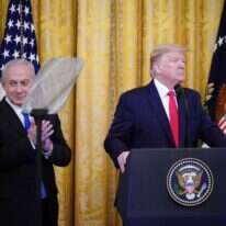 נשיא ארה"ב דונלד טראמפ וראש הממשלה בנימין נתניהו. | AFP