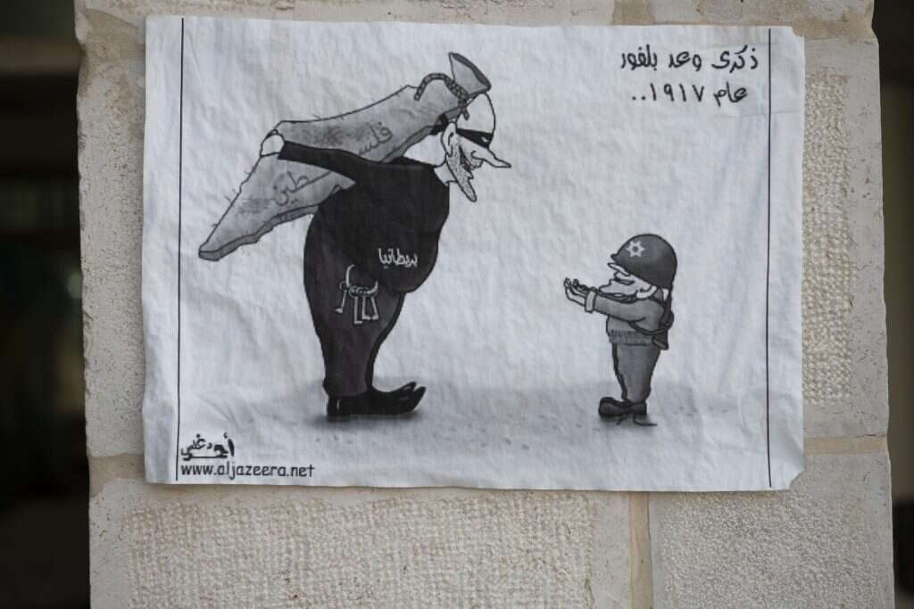 בריטניה מוסרת את ישראל ליהודים ב-48'. קריקטורה על קיר בית ספר. | שריה דיאמנט בריטניה מוסרת את ישראל ליהודים ב-48'. קריקטורה על קיר בית ספר. | שריה דיאמנט