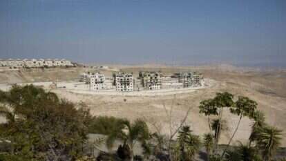 בנייה במעלה אדומים. | EPA