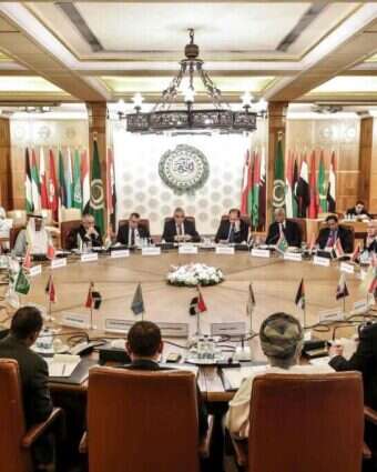 נציגי הליגה הערבית בקהיר, ארכיון. | AFP