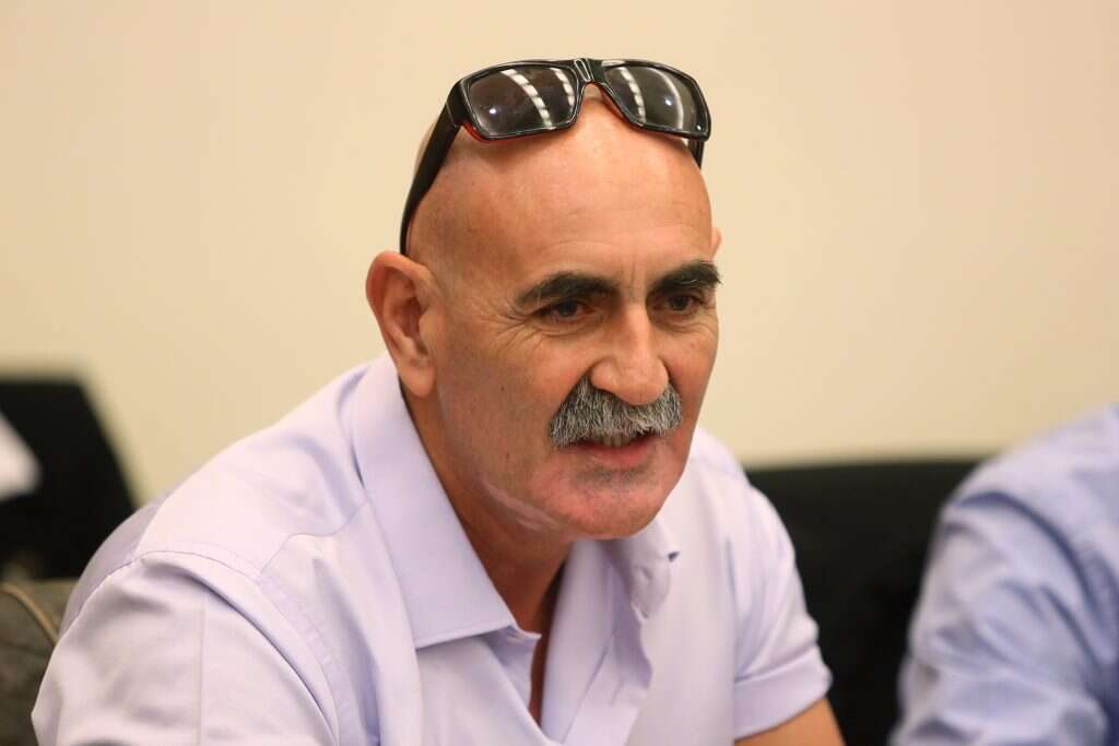 ראש מועצה אזורית בקעת הירדן ויו"ר מועצת יש"ע דוד אלחיאני. | דודי ועקנין