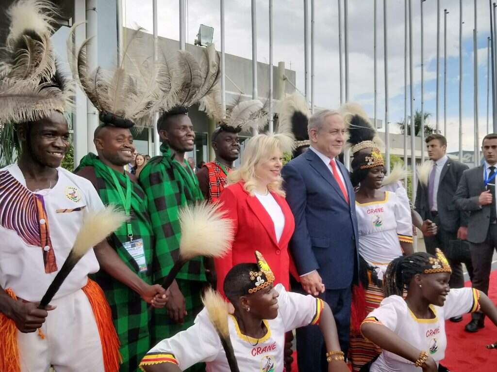 ראש הממשלה בנימין נתניהו בביקורו באוגנדה. | הודיה כריש-חזוני ראש הממשלה בנימין נתניהו בביקורו באוגנדה. | הודיה כריש-חזוני
