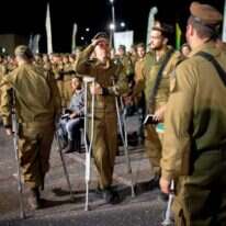 השבעת חיילי גולני. למצולמים אין קשר לכתבה. | דובר צה"ל