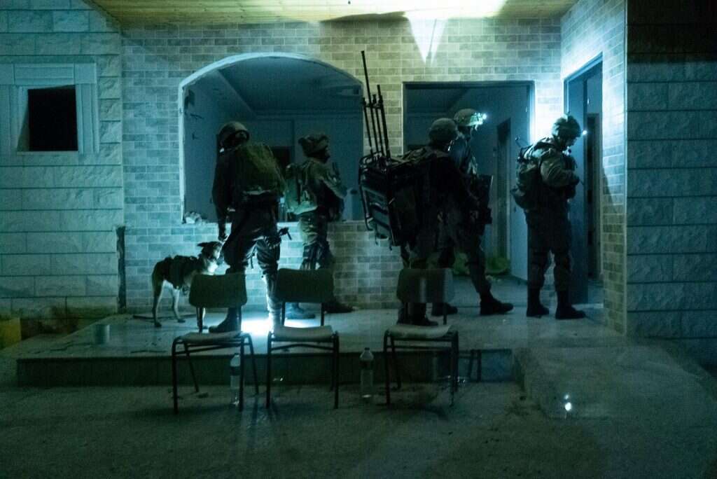 הריסת בית המחבל הלילה בג'נין. | דובר צה"ל