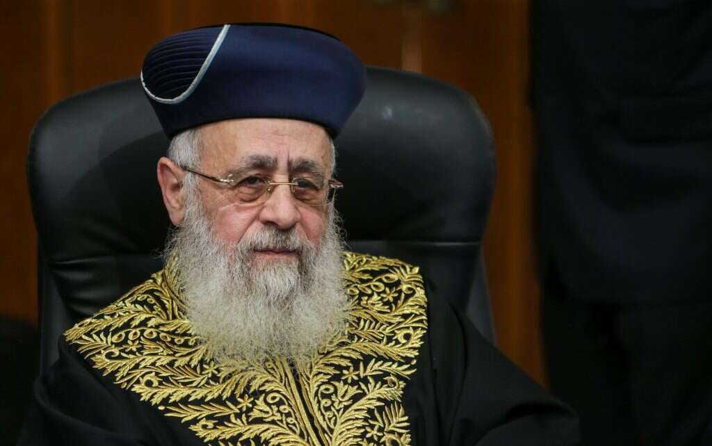 הרב יצחק יוסף. | אורן בן חקון