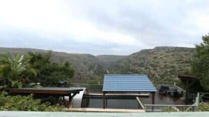 הנוף בחוות־יאיר. | מרים צחי