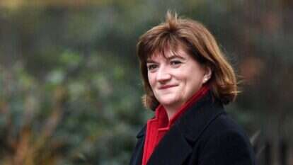 שרת התקשורת היצאת, ניקי מורגן. | EPA