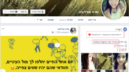 הפרופילים המזויפים שהפעיל חמאס. | דו"צ הפרופילים המזויפים שהפעיל חמאס. | דו"צ