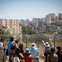 סיור של "עיר עמים" במזרח ירושלים. | מרים אלסטר, פלאש 90