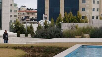 המוקטעה ברמאללה, מרכז השלטון של הרשות הפלסטינית. | הודיה כריש-חזוני