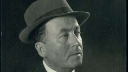 עגנון, ירושלים, 1938. | אלפרד ברנהיים, באדיבות אוסף אברהם שבדרון, הספריה הלאומית