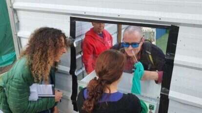 תרגיל לקראת הגעת המבודדים. | יאיר קראוס