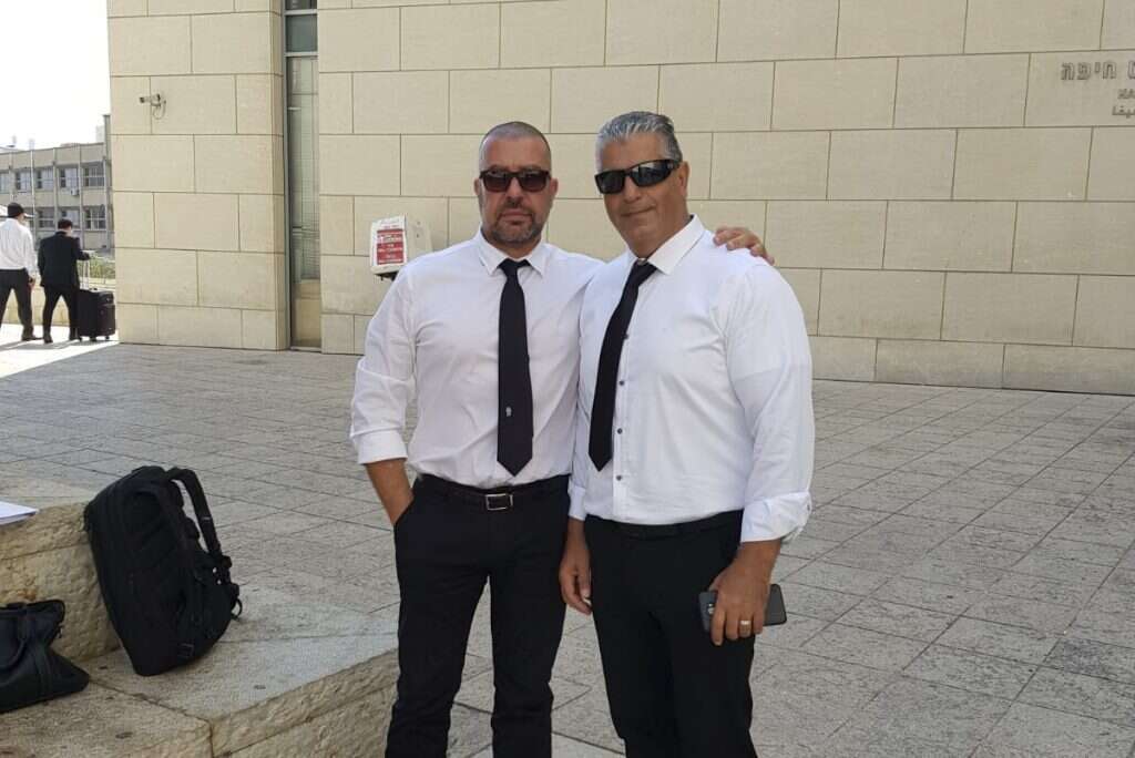 עורכי הדין מיקי טל ויהורם אביב. התמונה באדיבות המצולמים