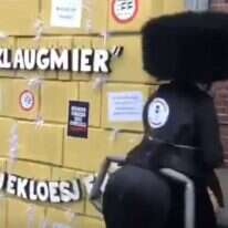 אנטישמיות בפסטיבל בבלגיה. | מסך מתוך הטוויטר של Raphael Ahren