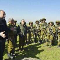 הרמטכ"ל כוכבי וחיילי צה"ל. | דובר צה"ל