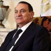 חוסני מובארק, שהודח באביב הערבי. | EPA