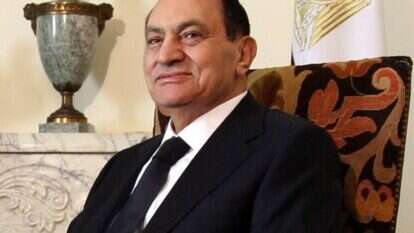 חוסני מובארק, שהודח באביב הערבי. | EPA