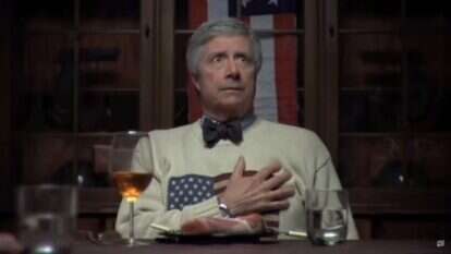 הקיטוב הפוליטי הבנוי על סיוט מהתממשות האידאולוגיה היריבה אינו חדש. | מסך מתוך אתר הסאטירה CollegeHumor: המערכון "אם המפלגה השנייה תנצח", 2008