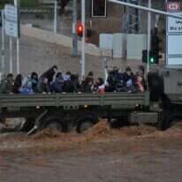שיטפונות בנהריה. | סוכנות ג'יני
