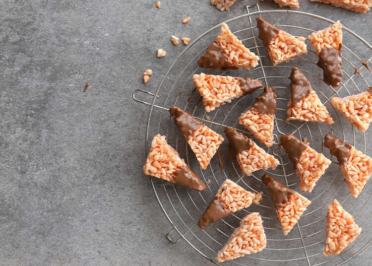 חטיף פצפוצי אורז ומרשמלו. | אפרת ליכטנשטט