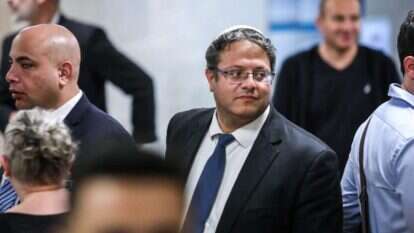 איתמר בן-גביר בוועדת הבחירות. | אורן בן חקון