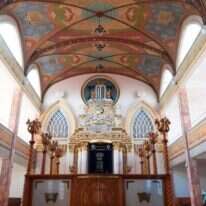 בית כנסת במקסיקו סיטי (כיום מוזיאון). | שאטרסטוק