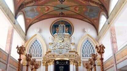 בית כנסת במקסיקו סיטי (כיום מוזיאון). | שאטרסטוק